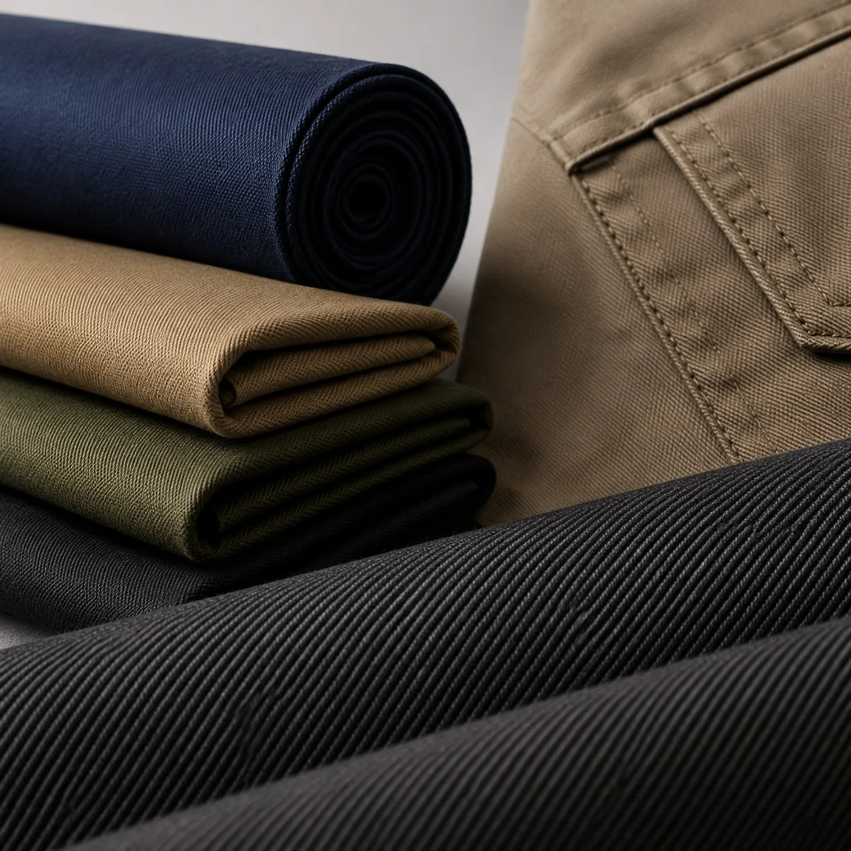 Sarga pesada para workwear